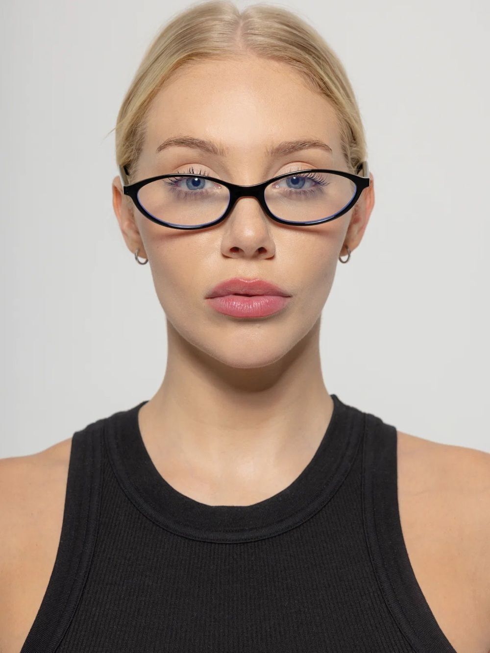 OTRA ‘Hazel’ Blue Light Glasses in Black
